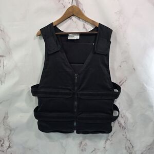 Polar Products Vest Large L XL Cooling Cold Ice Pack Heat Relief Black Adjust